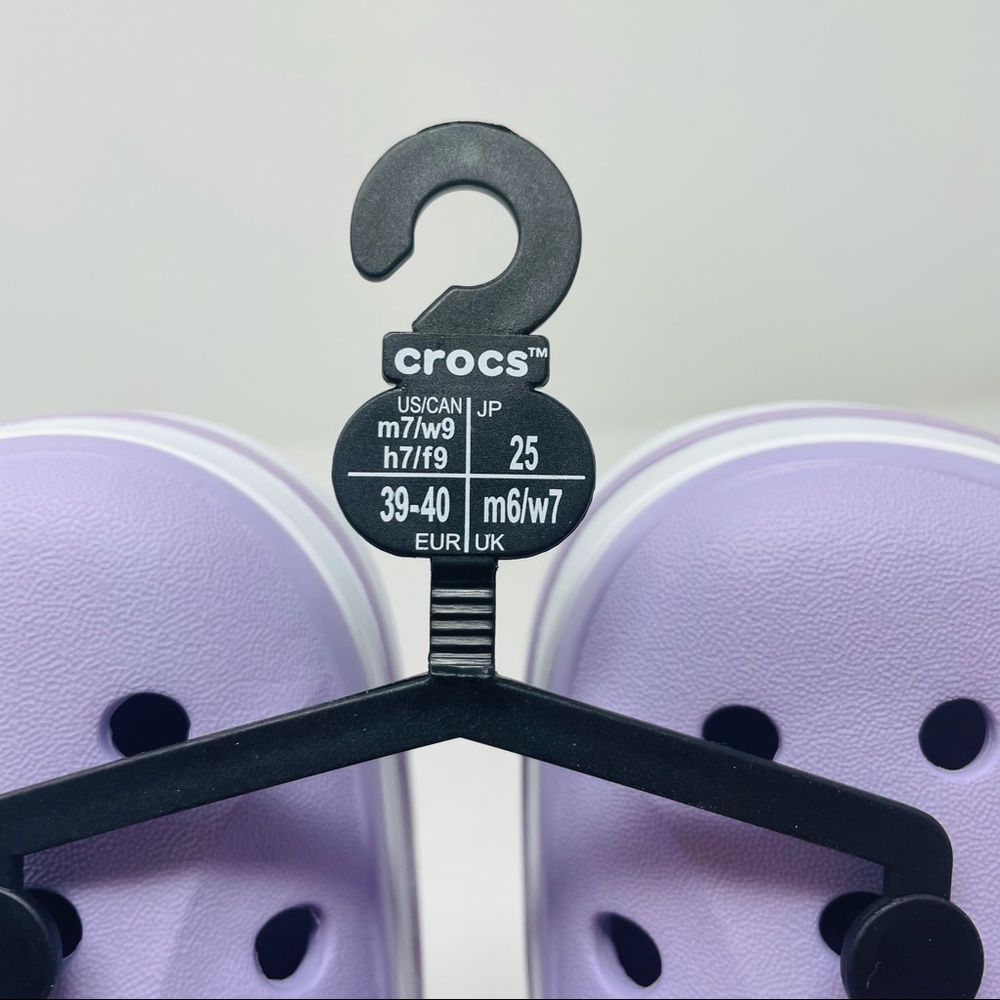 Crocs Bayaband Lavender Light Purple Clogs 205089 - Picture 9 of 16